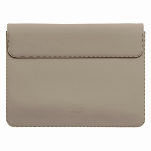 Rains Waterproof Tablet Portfolio Taupe NWT Fits Most Tablets H 7.48in W 9.84in - Picture 3 of 7